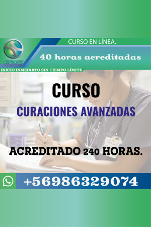 CURSO CURACIÓN AVANZADA 40 HORAS.