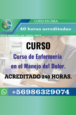 Curso de Enfermería en el Manejo del Dolor.
