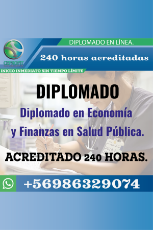 Diplomado en Economía y Finanzas en Salud Pública.