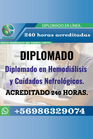Diplomado en Hemodiálisis y Cuidados Nefrológicos.