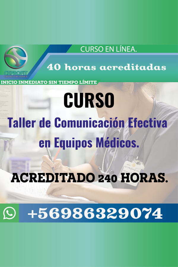 Taller de Comunicación Efectiva en Equipos Médicos.