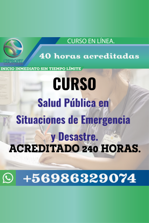 Salud Pública en Situaciones de Emergencia y Desastre.