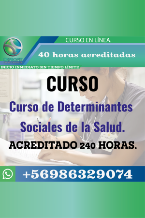 Curso de Determinantes Sociales de la Salud.